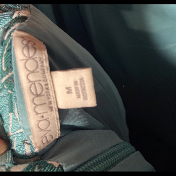 Teal patterned tea dress - Picture 7 of 7